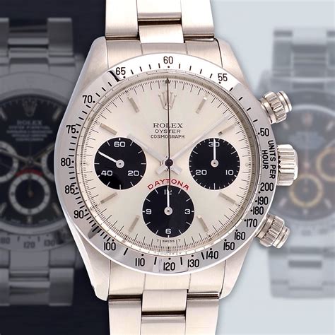 origial rolex daytona dials|Rolex daytona models by year.